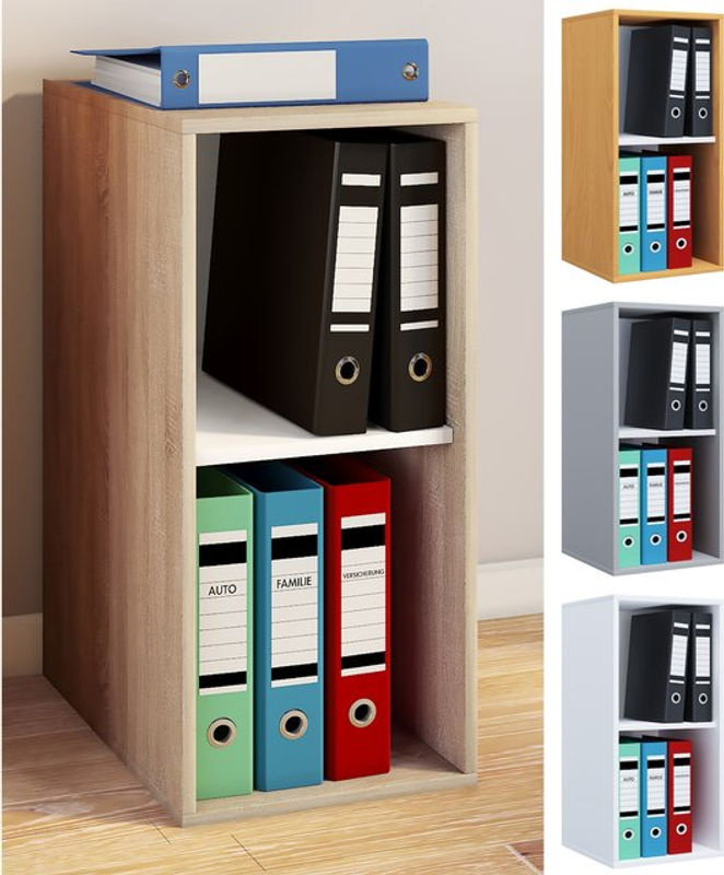 VCM Regal Lona I stehend in Buche, B/T/H: 37 x 35,3 x 74 cm - Bild 4