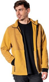 STIER Sherpa Fleece Jacke in Golden Brown, Größe M - Bild 1