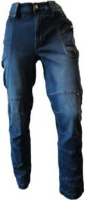 TERRAX Denim-Arbeitshose aus Baumwolle in Blau, Größe 56 - Bild 1