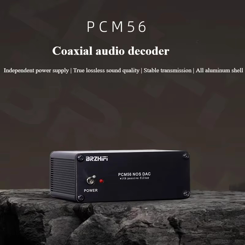 Nvarcher PCM56 Koaxialer Digital-Analog Audio-DAC-Decoder in Schwarz für HiFi, TV und CD-Projektion mit verlustfreier Wiedergabe - Bild 4