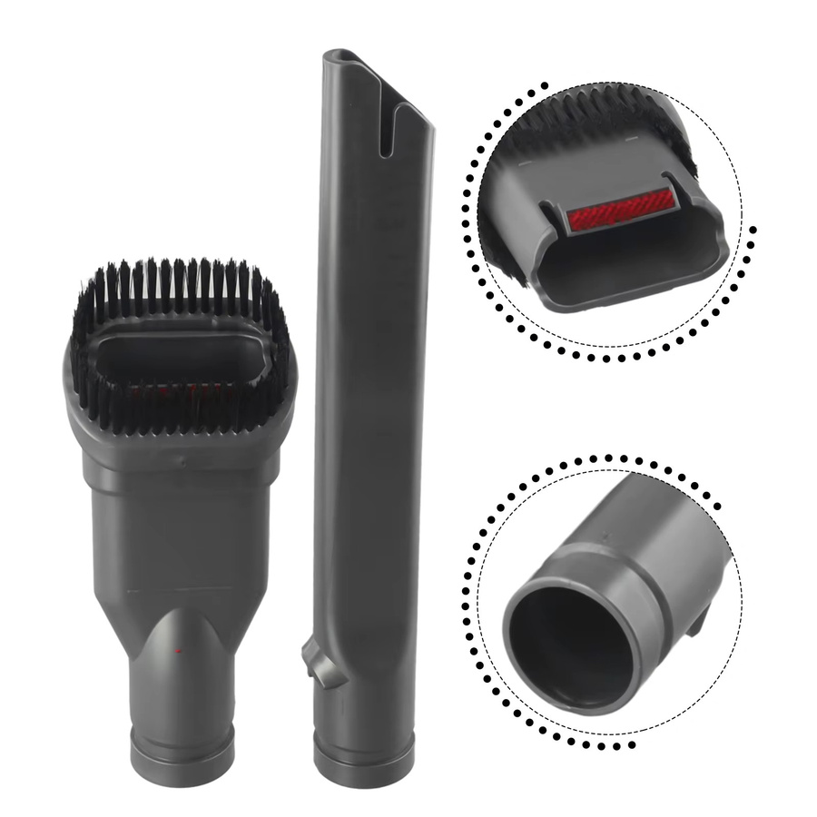 Dyson 2 in 1 Bürstenaufsatz und Fugendüse Zubehör in Grau für DC58 DC59 V6 DC30 DC34 - Bild 4