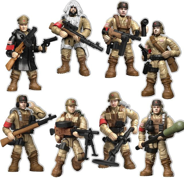 Zweiter Weltkrieg Armee Soldaten Spezialkräfte, Modellbausteine, ab 14 Jahre - Bild 1