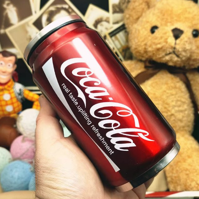 Coca Cola Edelstahlbecher in Rot - Bild 1