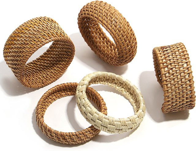 ALLYES Armband, Holz, Bunt, Damen, Vintage - Bild 1