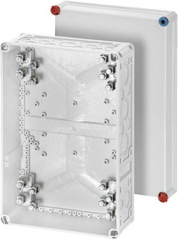 Hensel Abzweigdose halogenfrei und plombierbar in Weiß, B: 30,0 cm, L: 45,0 cm - Bild 1