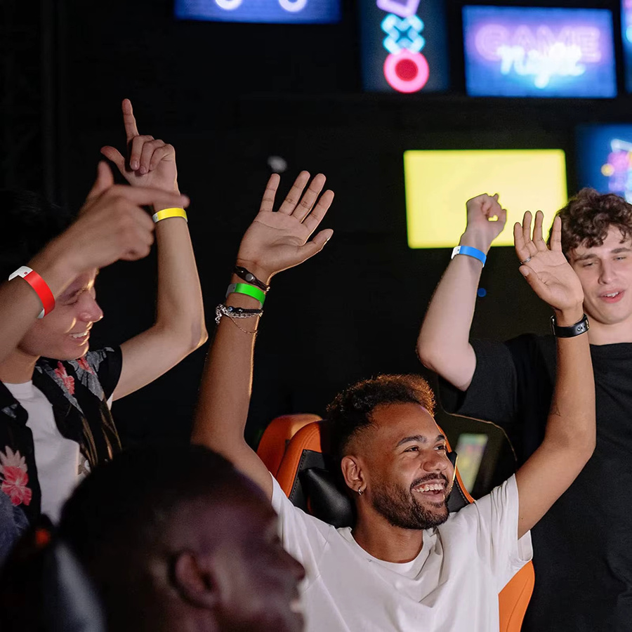 600 selbstklebende Papier-Armbänder in Grün für Veranstaltungen, Musikfestivals, Bars und Clubs - Bild 2