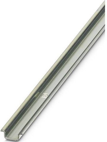 Phoenix Contact Tragschiene NS 15 UNP AE EP 75X230 ungelocht, Farbe: Silber, Material: Stahl - Bild 1