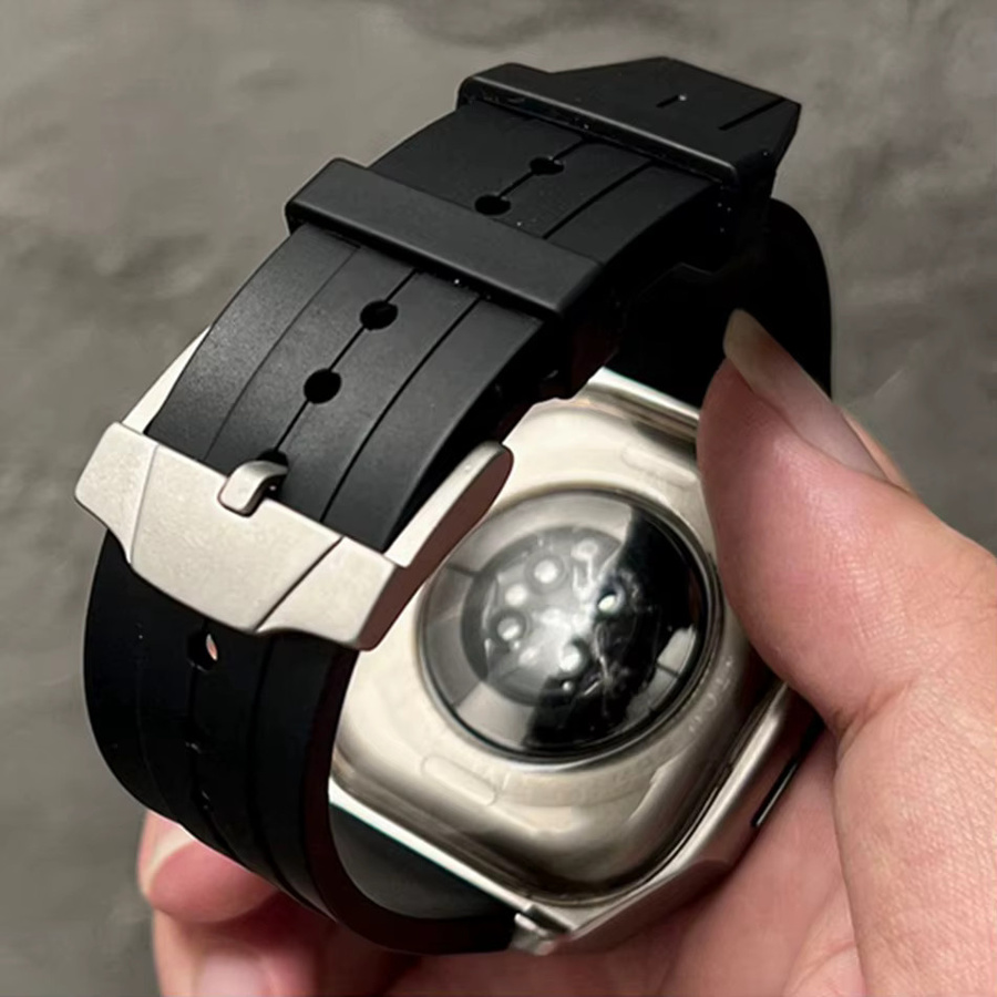 LuLuTom Smartwatch-Gehäuse, Silikonband, Bunt, Unisex - Bild 2