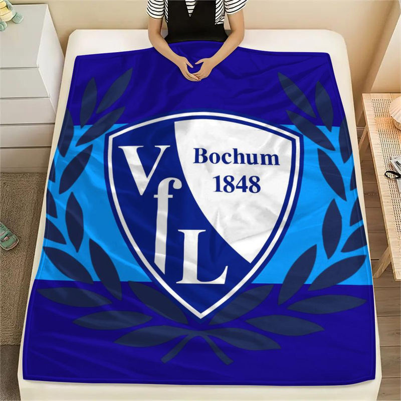 VfL Bochum 1848 Flanellblanke von On My Love Home, B/B: 80 x 120 cm - Bild 5