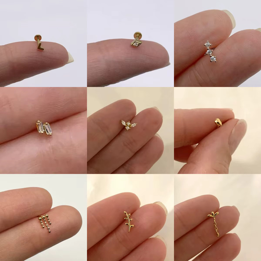 BOAKO Piercing-Ohrring, 925 Sterlingsilber, Damen - Bild 2