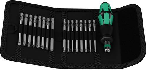 Wera Kraftform Kompakt 60 Bit-Schraubendreher-Set, 17-teilig, 6,3 mm - Bild 1