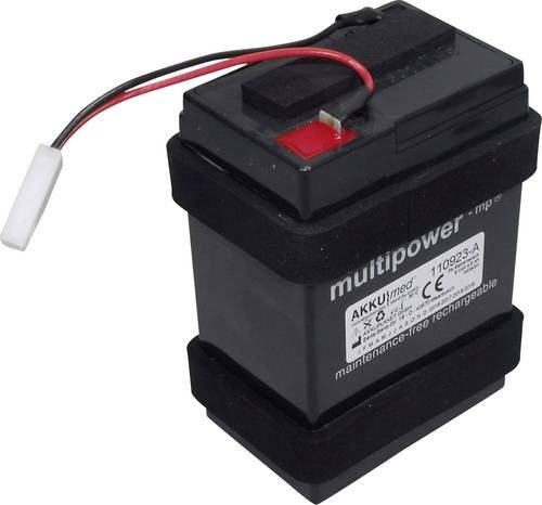 Welch Allyn Ersatzakku für Medizintechnik, 6V, 4500 mAh, Schwarz - Bild 1