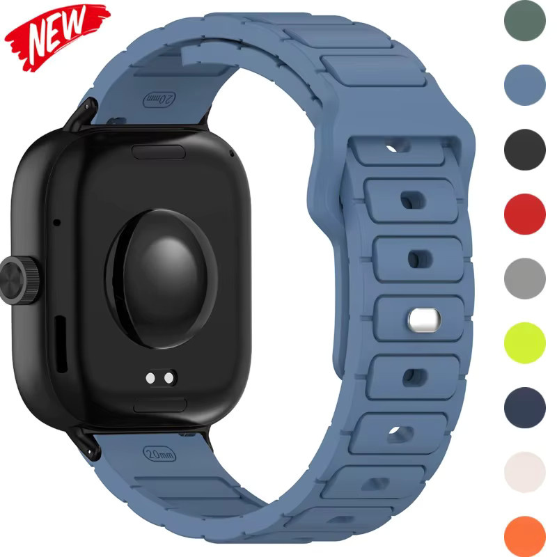 CAOWTAN Uhrenarmband Silikon, blue, Unisex - Bild 2