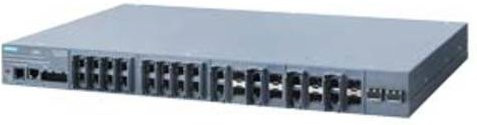 Siemens Industrial Ethernet Switch 6GK5526-8GR00-2AR2, 10/100/1000 Mbit/s, 1 Gbit/s, Grau - Bild 1