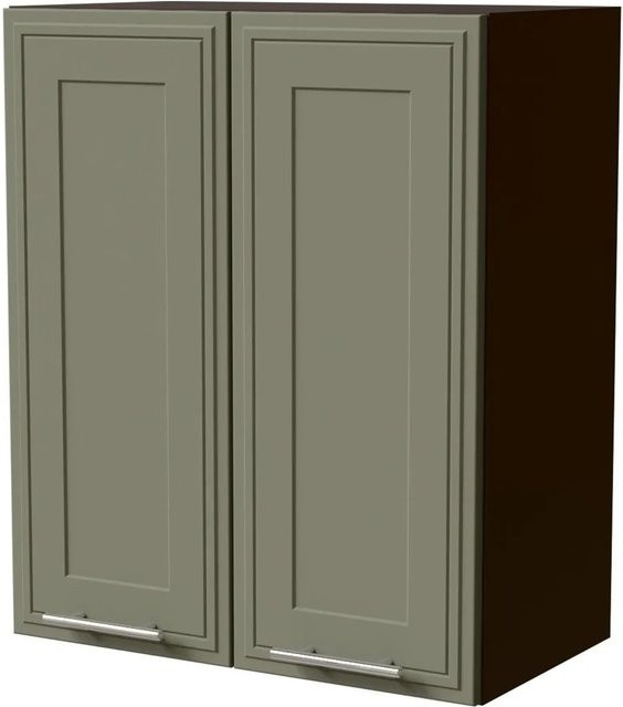 Feldmann-Wohnen Hängeschrank Salo W3 in Lava und Reed Green Matt mit Kassettenoptik, B/T/H: 60 x 32,5 x 72 cm - Bild 1