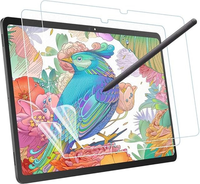 2 Stück Papierähnliche Displayschutzfolie für Samsung Galaxy Tab S10 FE Plus 2025, transparent - Bild 1