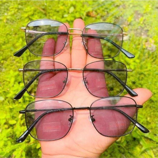 BMAD Sonnenbrille, Vollrand, quadratisch, Metall, Unisex, photochrom, Blaulichtfilter - Bild 1