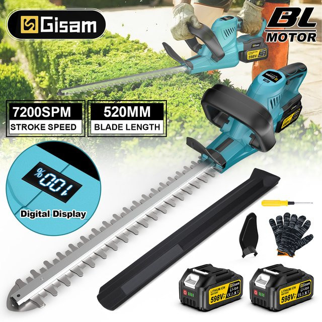 Bürstenlose Akku-Heckenschere mit 2000 W Leistung und 20000 U/min für Makita LXT 18 V Akkus - Bild 1