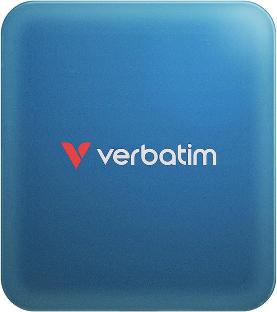 Verbatim SnapBack SSD 1TB USB-C Blau Metallic - Bild 1