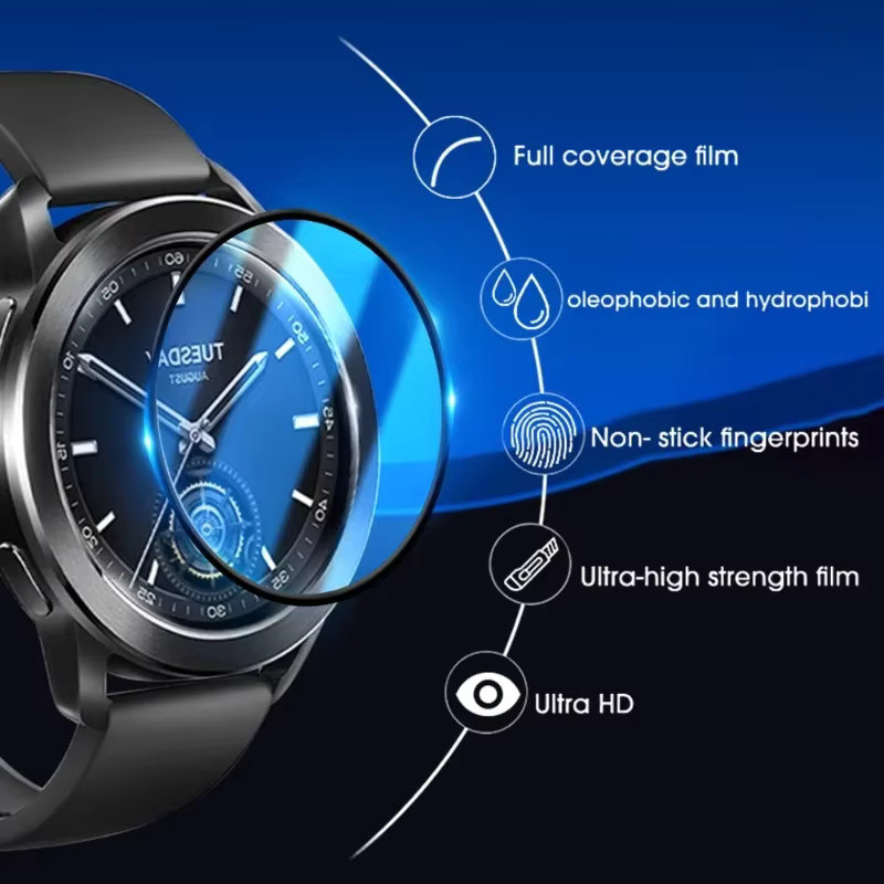 Xiaomi Schutzfilm für Xiaomi Uhr S3, transparent - Bild 2