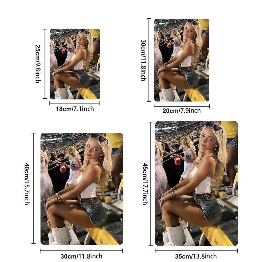 Olivia Dunne Gym Kunstposter CIFBUY – Modernes Metall-Wandbild in Mehrfarben, Rechteckig - Bild 4