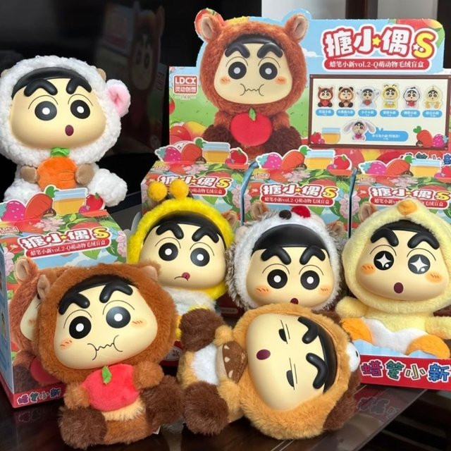 LDCX Crayon Shin-chan Blind Box, Plüschpuppe, Tiere, Einzelfigur - Bild 1