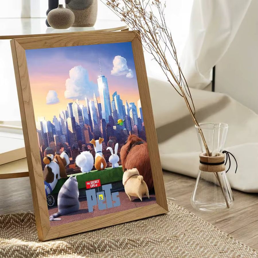Wasserfester Wandaufkleber T-The Secret Life Of Pets Filmplakat in Multicolor - Bild 5