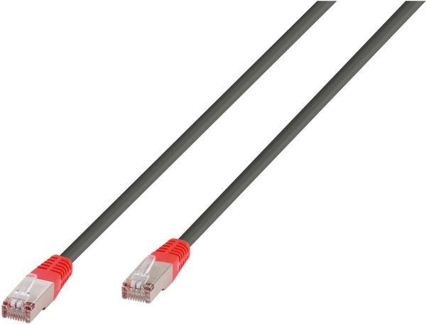 Vivanco CAT 6 Ethernet LAN Netzwerkkabel F/UTP, Grau, Länge: 2 m - Bild 1