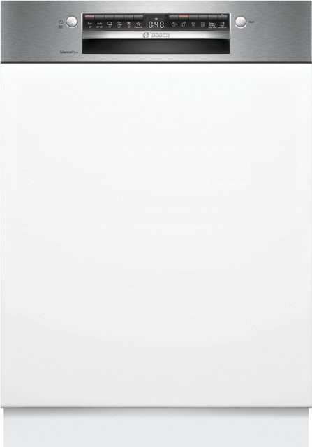Bosch Serie 4 SMI4EAS28E Teilintegrierter Einbau-Geschirrspüler in Silber mit App-Steuerung und WiFi - Bild 1