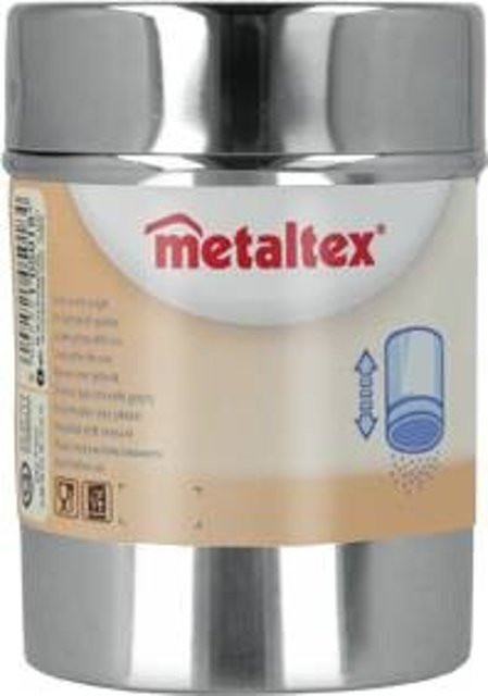 Metaltex Kakaostreuer aus Edelstahl in Silber, Höhe: 9,3 cm, Durchmesser: 7,0 cm - Bild 1