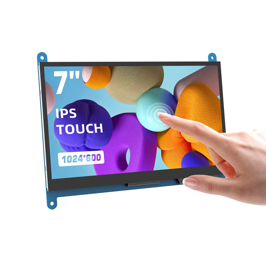 Eyoyo 7 Zoll Raspberry Pi Monitor mit HD IPS Touchscreen und 5-Punkt-kapazitivem Touch-Display, 1024x600 Auflösung, kompatibel mit Raspberry Pi 4/3/2/1/3B+/BB, Banana Pi und Windows - Bild 8