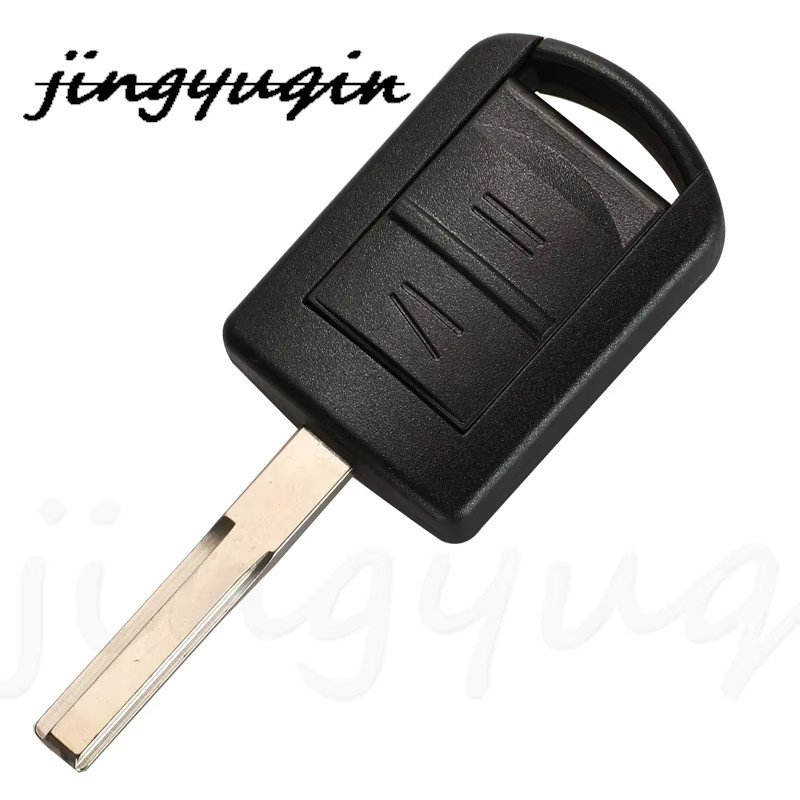Jingyuqin Auto Fernbedienung Schlüssel für Opel Vauxhall Corsa C 2001-2007, 433MHz ID40 Chip 5WK48668 5WK48669 U100/43/46 YM28, Schwarz - Bild 4