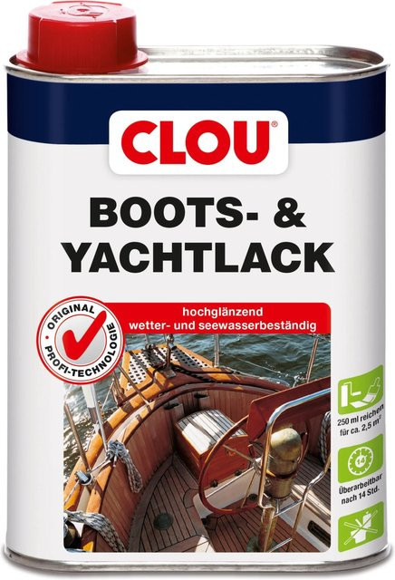 Clou Yachtlack Transparent glänzend 250 ml - Bild 1