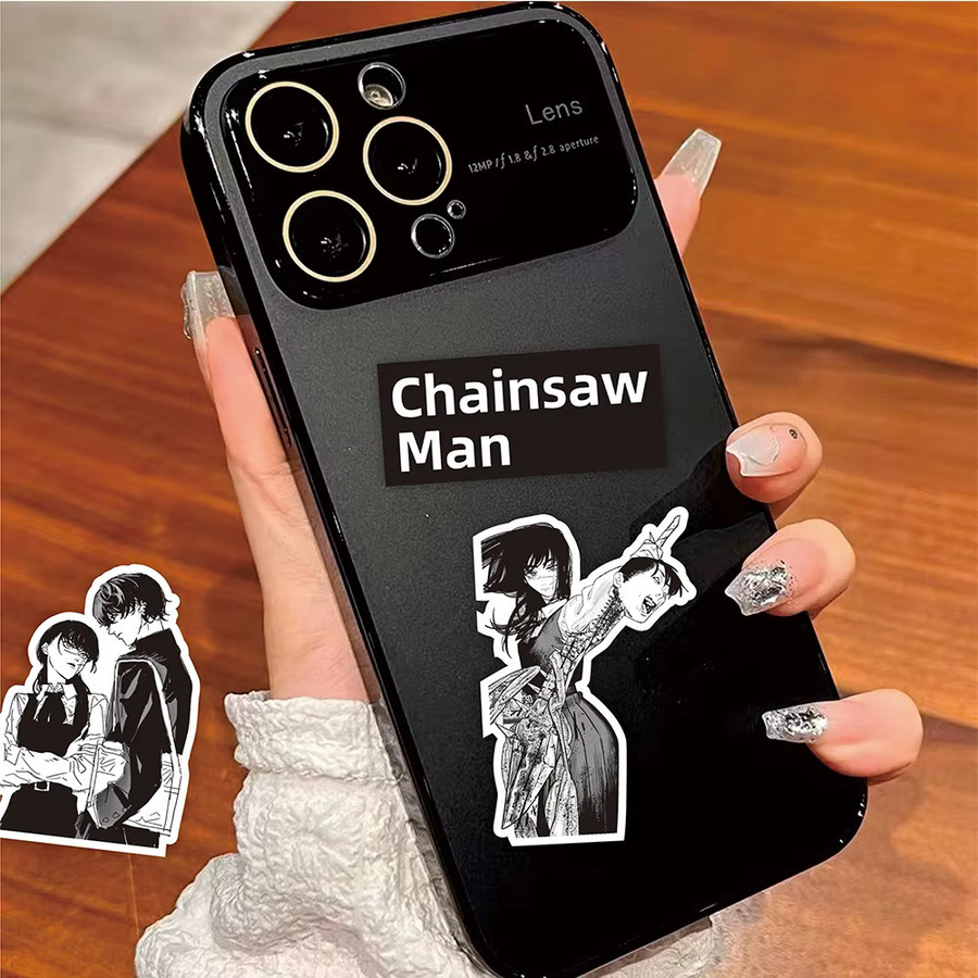 Bandai Chainsaw Man Anime Aufkleber, Schwarz, Weiß, Set / Bundle - Bild 6