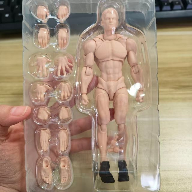 JIAOU DOLL Actionfigur, Maßstab 1:12, 16 cm, Einzelfigur - Bild 1