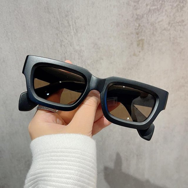 Freedom Outdoors Sonnenbrille Square, Unisex, Vollrand, Plastic, Black - Bild 1