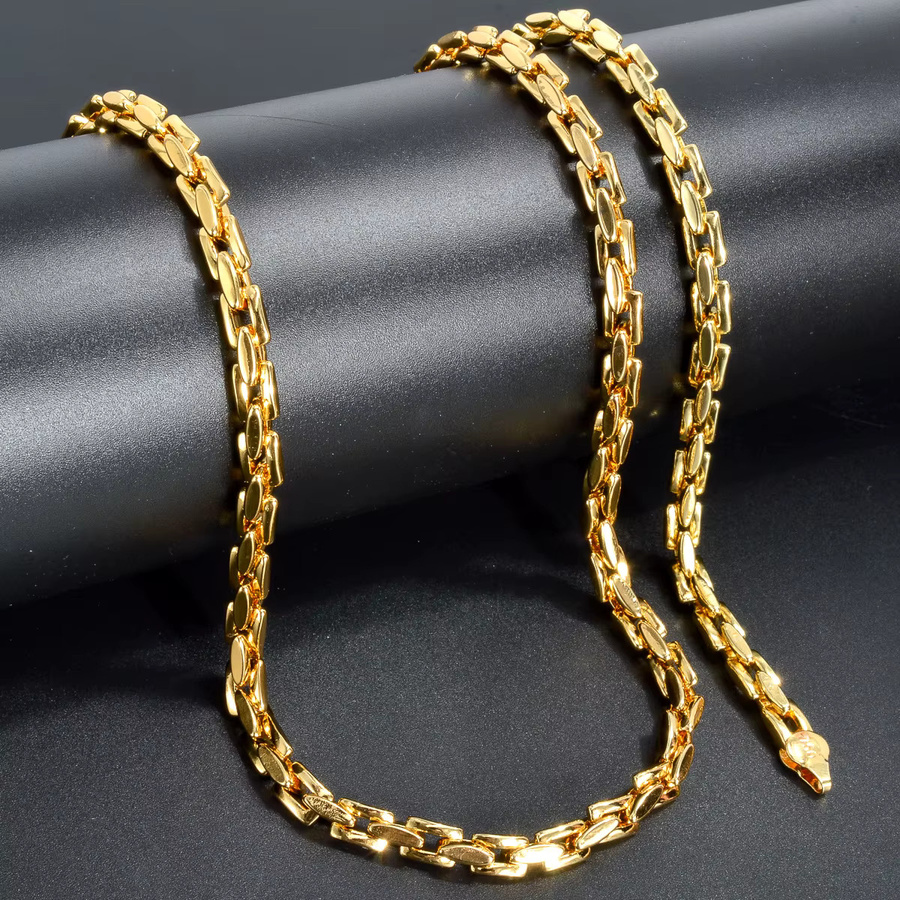 sny Halskette, 18 Karat vergoldet, Gold, Unisex - Bild 2