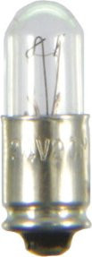 Scharnberger Hasenbein Minilampe 5 Glühlampe T1 3/4 transparent 36V 30mA 87 mm - Bild 1