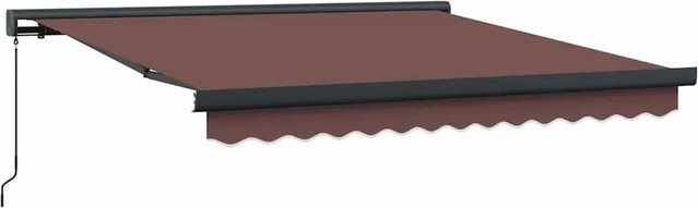vidaXL Markise manuell Braun B: 300 cm, T: 250 cm - Bild 1
