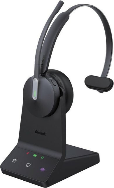 Yealink WH64 Mono UC On-Ear Headset in Schwarz mit Bluetooth und Micro-USB - Bild 1