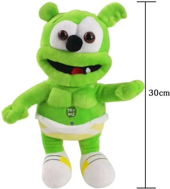 Singendes Gummibärchen Plüschtier, mit Musik Stimme, 30cm - Bild 1