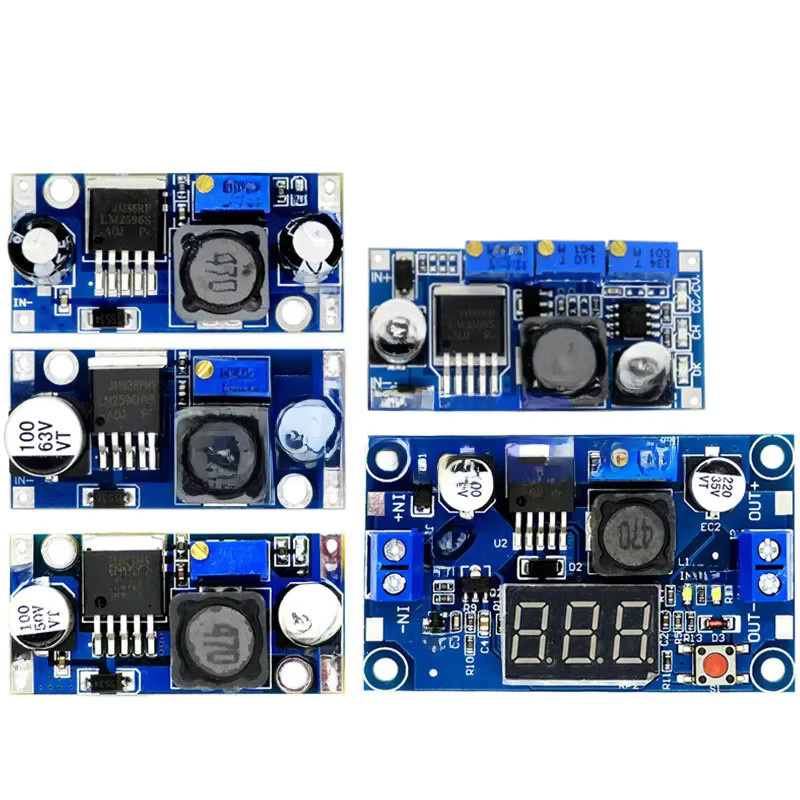 DNIGEF LM2596HVS DC-DC Step-Down Buck Modul, einstellbarer Spannungsregler 3A, Farbe: Blau - Bild 3