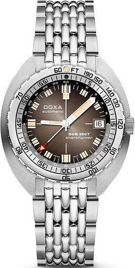 Doxa SUB 250T GMT Sharkhunter, Automatik, Edelstahl, 40 mm, Unisex - Bild 1