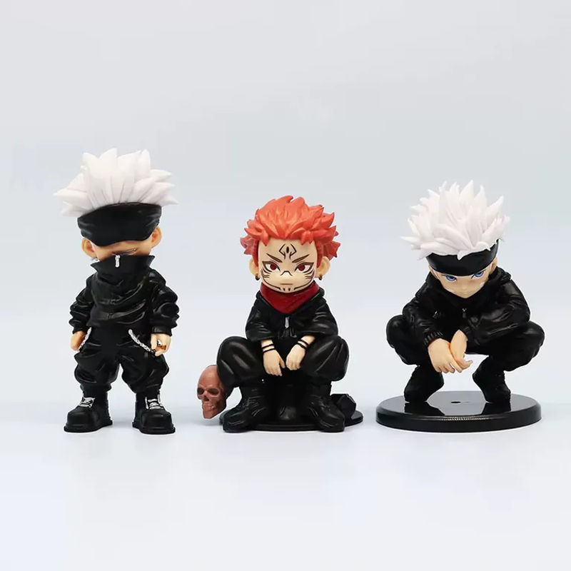 Bandai Jujutsu Kaisen Anime Figur Satoru Gojo Actionfigur aus Kunststoff in Schwarz - Bild 6