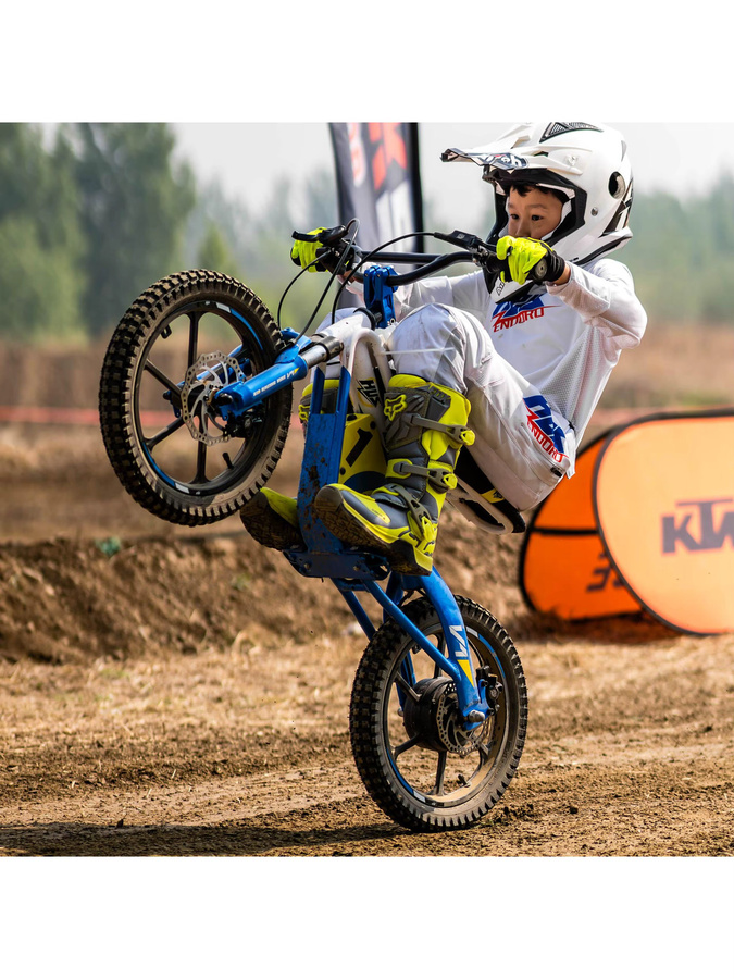 CNZKO Elektrisches Kinder-Rennrad, Kid Dirt Ebike, Off Road - Bild 5