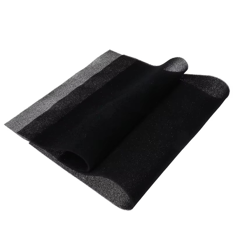 DIY Computer-Netzschwamm Staubschutz für PC-Gehäuselüfter, Schwarz, B: 50 cm, H: 40 cm, Dicke: 3 mm oder 5 mm - Bild 1