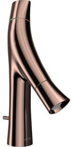 Hansgrohe Axor Starck Organic Zwei-Griff-Waschtischarmatur in Gold mit Pop-up-Abfluss - Bild 1