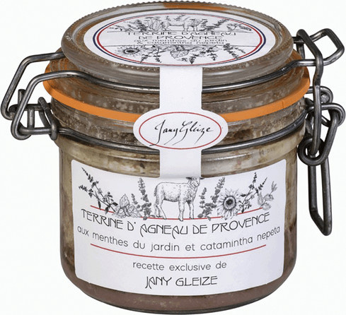 Maison Telme Lammterrine mit Gartenminze 200 g - Bild 1