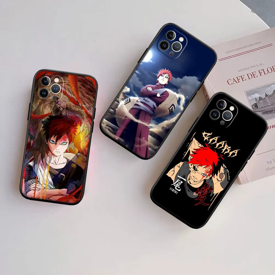 RA20 Naruto Gaara Handyhülle für Apple iPhone 16 15 14 13 12 Pro Max Plus Mini in Multicolour - Bild 4