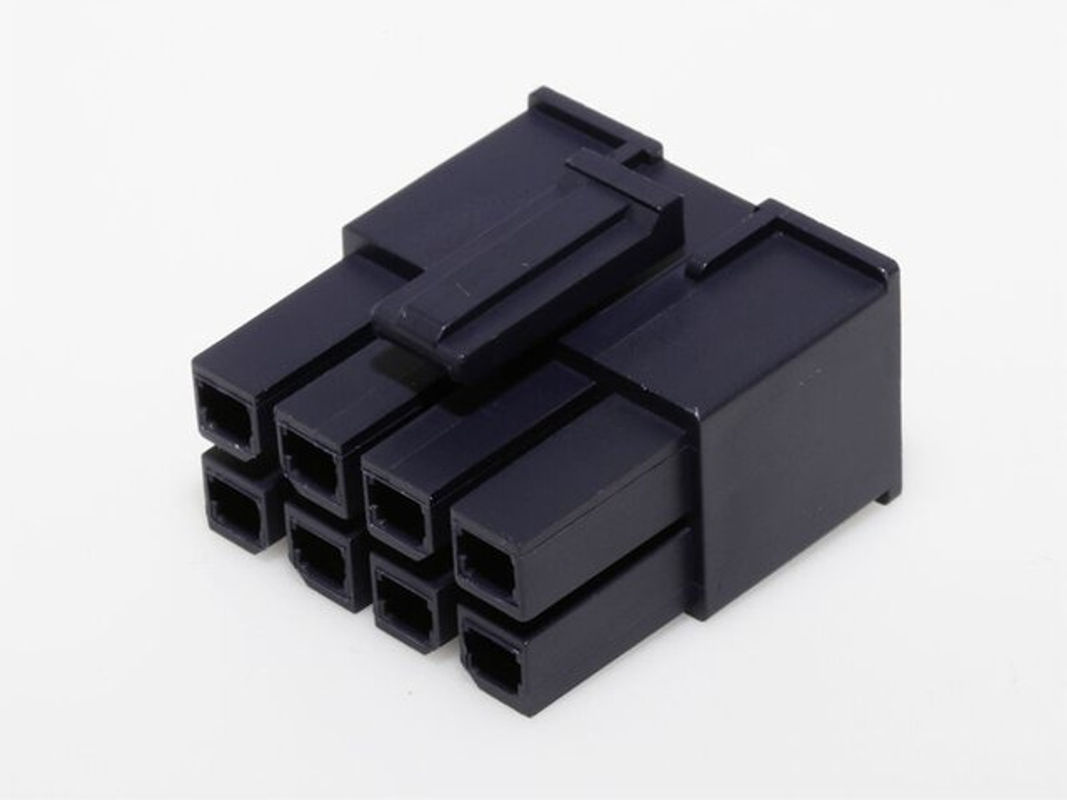 Molex Buchsengehäuse-Kabel Schwarz, 8 Polzahl, Rastermaß: 5,7 mm - Bild 2